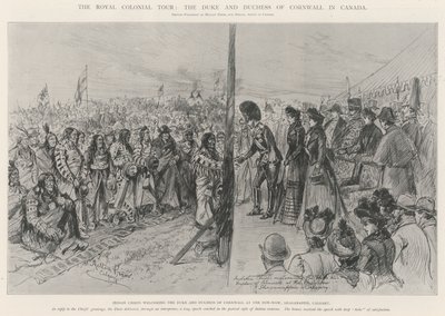 The Royal Colonial Tour, the Duke and Duchess of Cornwall in Canada by Melton Prior